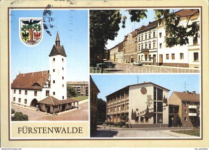 Fuerstenwalde Spree Rathaus Frankfurter Strasse Fernmeldeamt