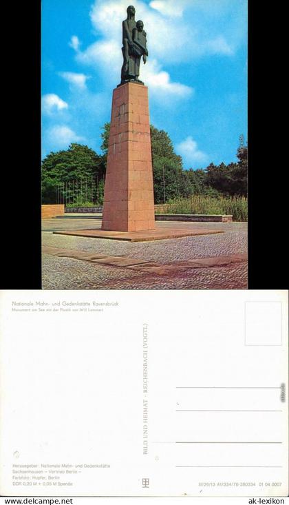 Fürstenwalde Gedenkstätte Konzentrationslager Ravensbrück: Monument   1978