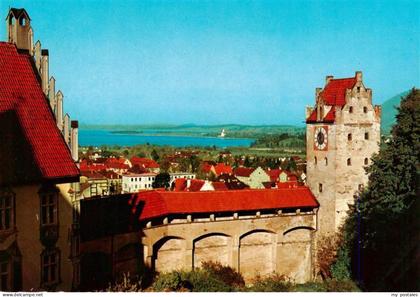 Fuessen Allgaeu Alt Fuessen und Forggensee