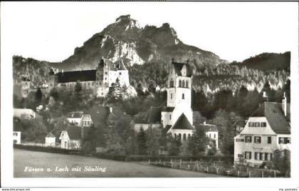 Fuessen Allgaeu Fuessen Lech