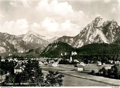 Fuessen Allgaeu Panorama