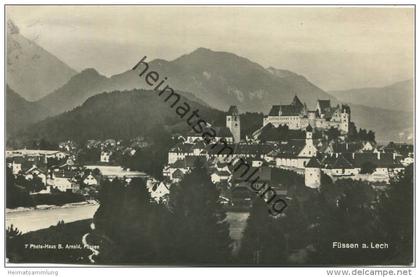 Füssen - Foto-AK - Verlag Photo-Haus B. Arnold Füssen gel. 1929