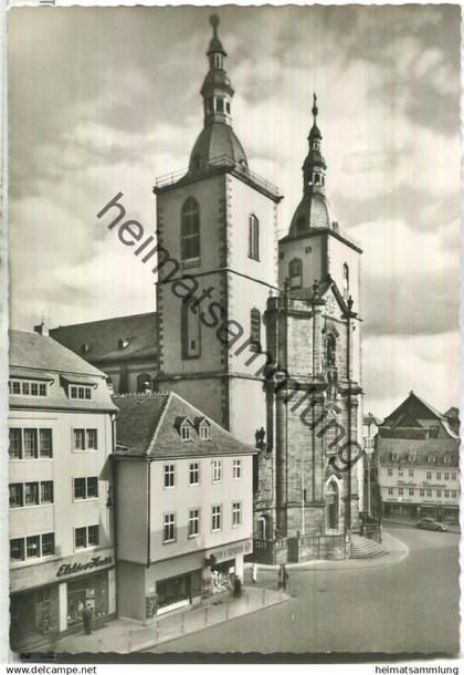 Fulda - Stadtpfarrkirche - Foto-Ansichtskarte - Verlag Karstadt AG Fulda