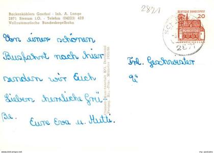 Stenum Ganderkesee Backenkoehlers Gasthof Fliegeraufnahme