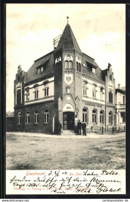AK Geesthacht, Kaiserliches Postamt