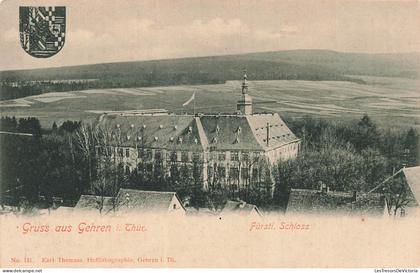 CPA - ALLEMAGNE - GEHREN - GruB aus Gehren I. Thür