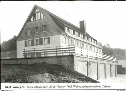 Geising Erzgebirge Geising Ferienheim x 1976