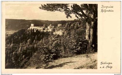 Geislingen - Burgruine Helfenstein