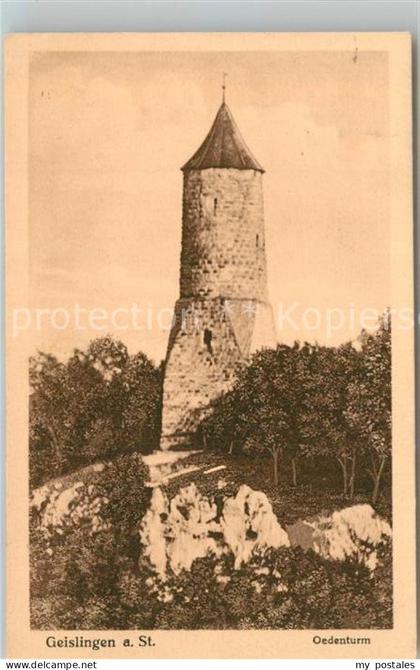 GEISLINGEN  Steige BW Oedenturm