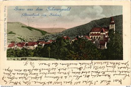 CPA Gernsbach - Gernsbach von Suden GERMANY (910644)