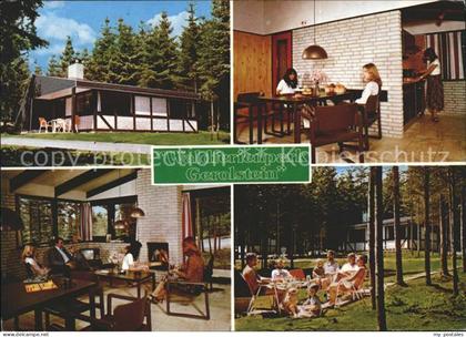 Gerolstein Rheinland-Pfalz Waldferienpark Gerolstein Aufenthaltsraum Garten