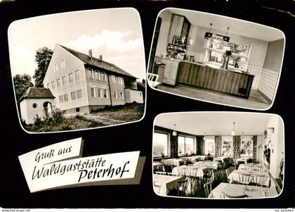 Peterhof Gersthofen Waldgaststaette Peterhof Theke Gastraum