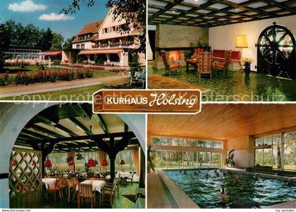 Preussisch Oldendorf Kurhaus Holsing Gastraeume Hallenbad