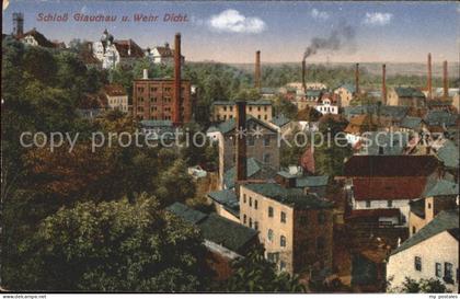 Glauchau Schloss Glauchau und Wehrdigt