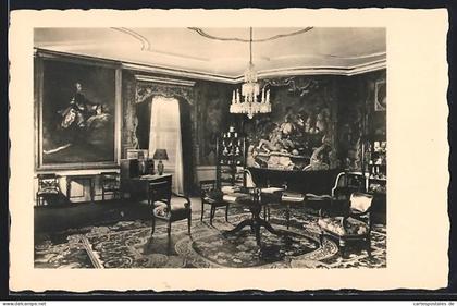 AK Glücksburg, Schloss Glücksburg, Gäste-Wohnzimmer