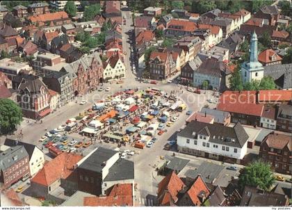 Glueckstadt Fliegeraufnahme Markt