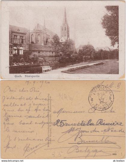 Ansichtskarte Goch Nierpartie 1920