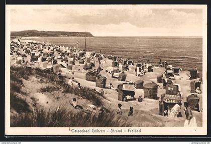 AK Göhren, Strand und Freibad
