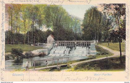 Gösnitz - Wehrpartie gel.1904 AKS