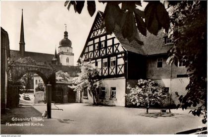 I0220 - Gößnitz Gössnitz Pfarrei Kirche - Verlag Arthur Brümmer