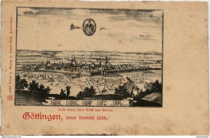 Göttingen anno domini 1654