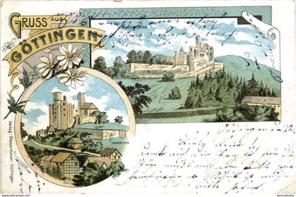 Gruss aus Göttingen - Litho