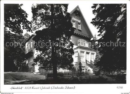 Gohrisch Haidenhof