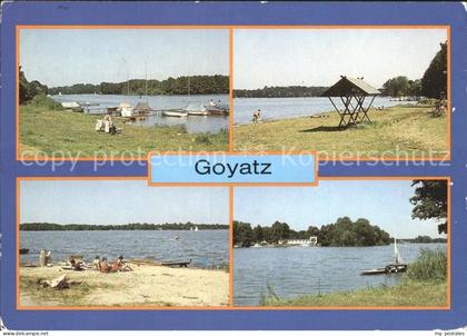 Goyatz Schwielochsee Strand Bootssteg