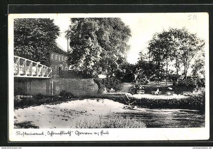 AK Greven /Westf., Gasthaus Schöneflieth