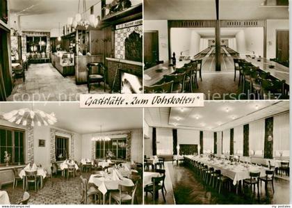 Greven  Westfalen Gaststaette Zum Vohskotten Gastraeume Kegelbahn