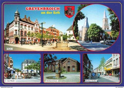 Grevenbroich NRW Markt Kirche Kulturzentrum Koelner Strasse