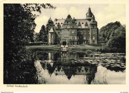 Krickenbeck Schloss Grevenbroich NRW Schloss-Krickenbeck Schlossteich Spiegelung