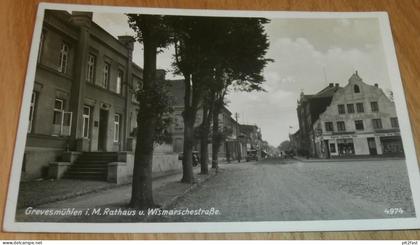 SS Feldpost - Grevesmühlen , 1943 , 1. pol. Regt. "von Braunschweig" , Lübzer Bier , Mecklenburg , AK , Ansichtskarte !!