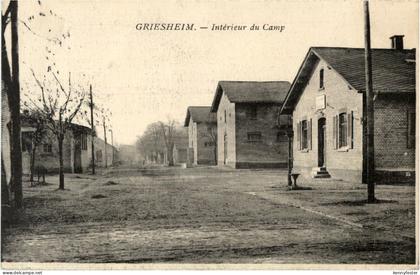 Griesheim - Interieur de camp