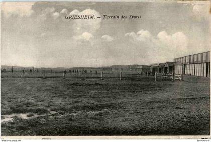 Griesheim - Terrain des sports