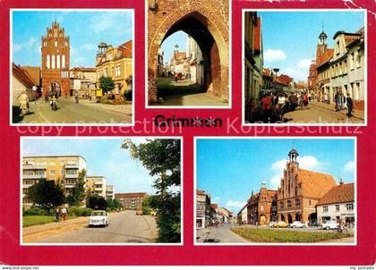 Grimmen Muehlentor Leningrader-Strasse Rathaus