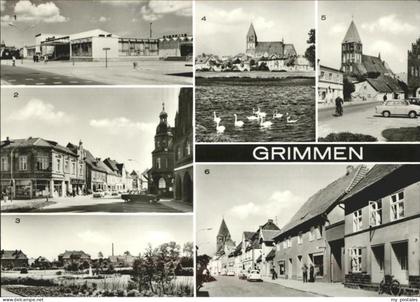 Grimmen Neue Parkanlage Schwanenteich Karl Marx Strasse