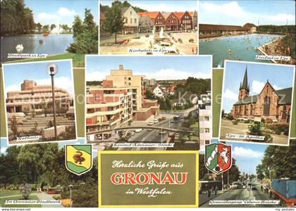 Gronau Westfalen Freibad Kirchplatz Rathaus