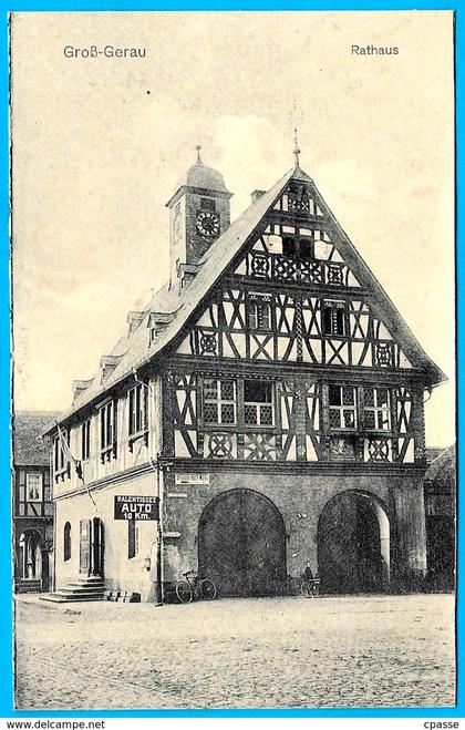 CPA AK Allemagne GROSS-GERAU : Rathaus