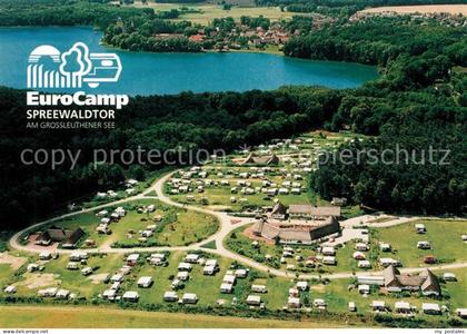 Gross Leuthen EuroCamp Spreewaldtor Fliegeraufnahme