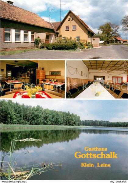 Klein Leine Gasthaus Gottschalk Restaurant Festsaal Partie am Wasser