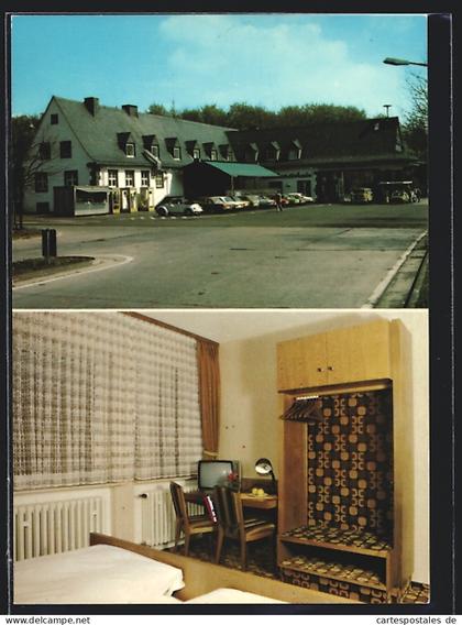 AK Grünberg / Hessen, Raststätte-Hotel Reinhardshain W. Brühl