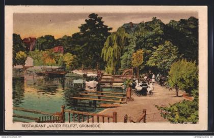 AK Grünheide, Restaurant Vater Fielitz von A. Walter