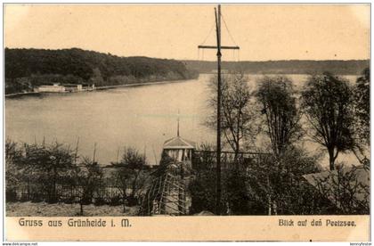 Gruss aus Grünheide - Blick auf den Peetzsee