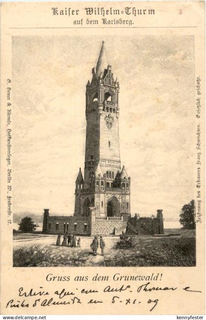 Gruss aus dem Grunewald - Kaiser Wilhelm Thurm