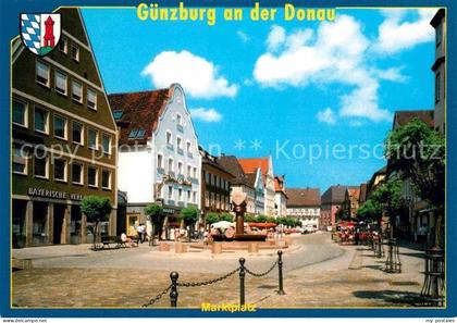 Guenzburg Bayern Marktplatz