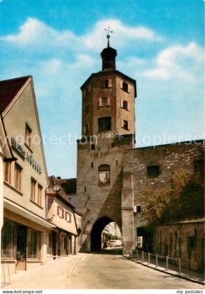 Guenzburg Bayern Unteres Stadttor
