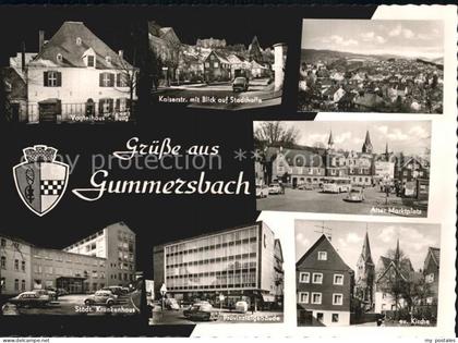 Gummersbach Marktplatz Krankenhaus Vogteihaus
