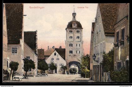 AK Gundelfingen, Strasse am unteren Tor