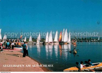 Gunzenhausen Altmuehlsee Segelhafen